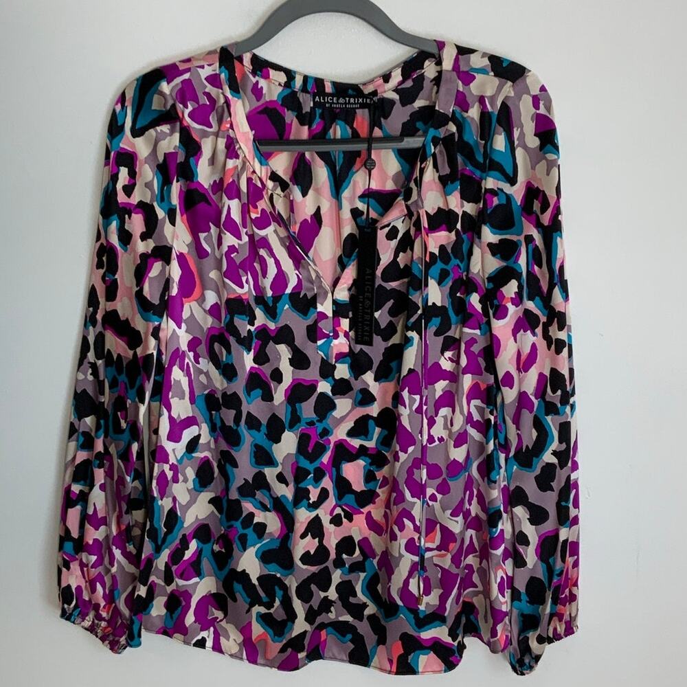 Alicie & Trixie Bright Leopard Print NWT size large $297